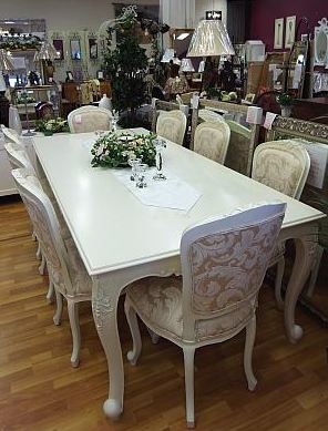 Louis Style Dining Table & Chair Set